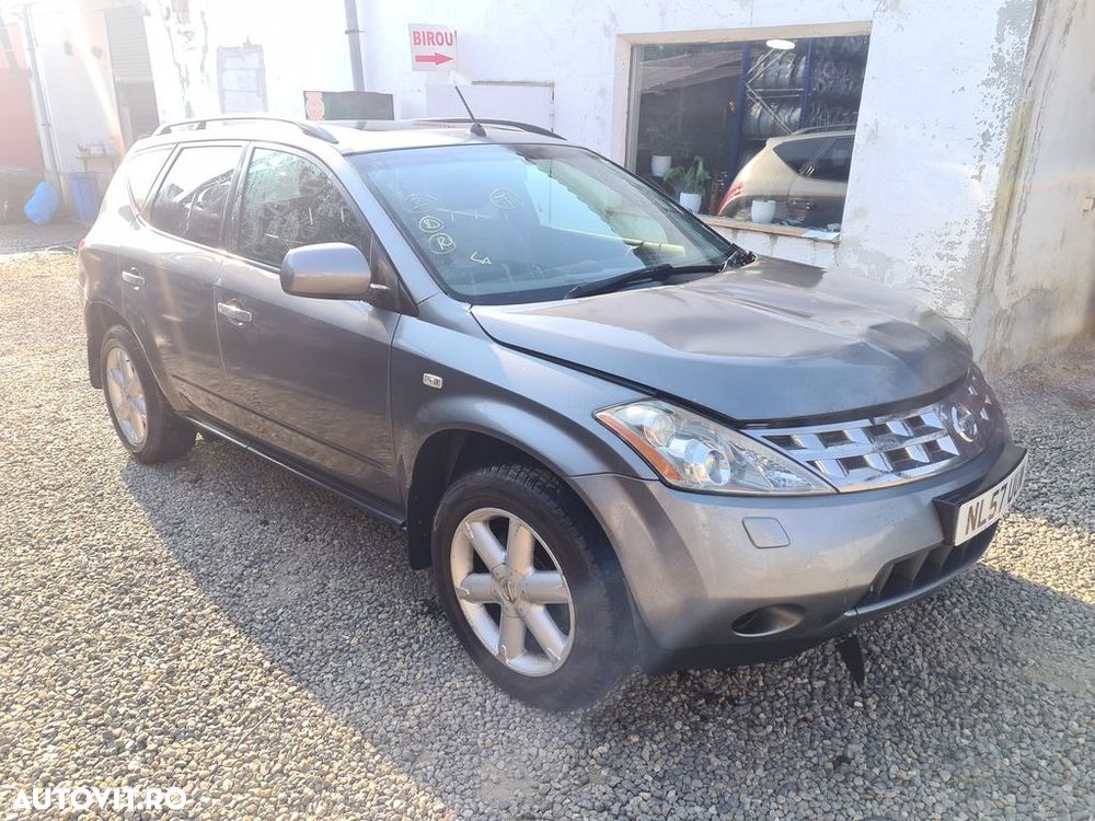 Bara fata Nissan Murano 2002 - 2007 GRI (1001) model cu spalatoare far - 5