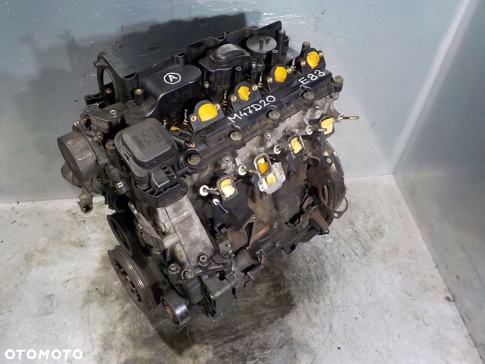 BMW X3 E83 SILNIK 2.0 D 150 KM M47D20 + POMPA 0445010045 7788670 156 TYS - 1