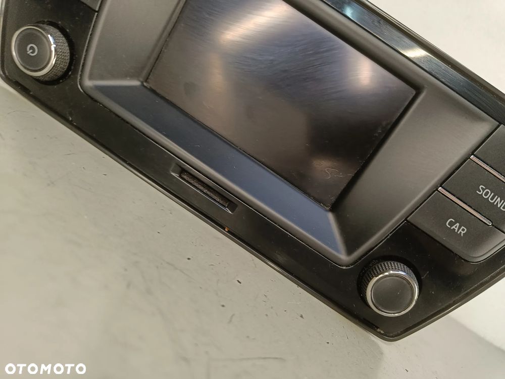 Radio Skoda Fabia 3 III Wyświetlacz Jednostka Czytnik 6V0035869D - 8