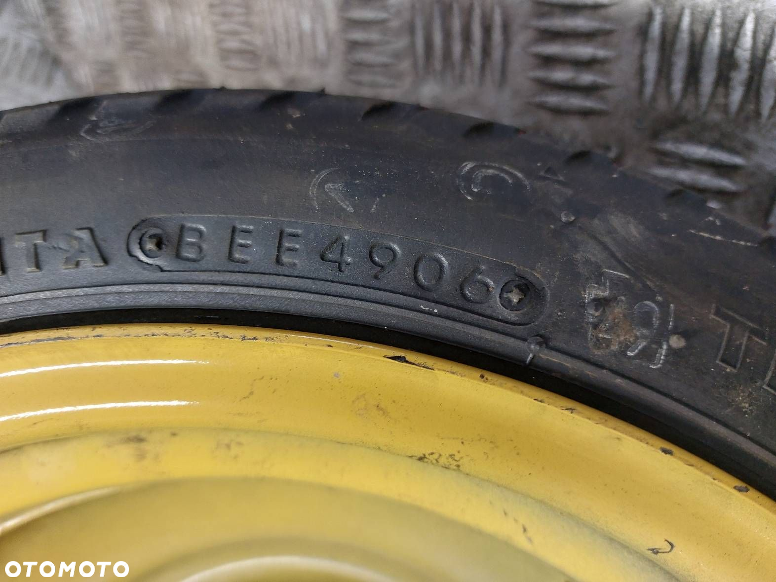 KOŁO FELGA OPONA DOJAZDÓWKA 4X100 4Jx14 FI56,1 115/70R14 HONDA CITY IV - 5