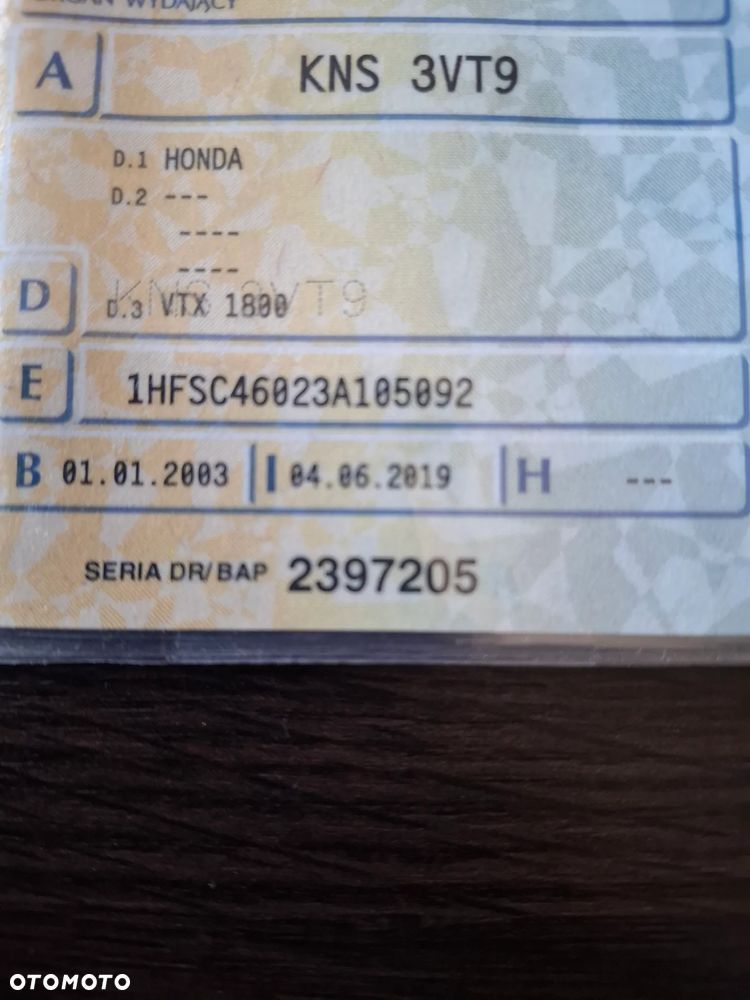 Honda VTX - 7