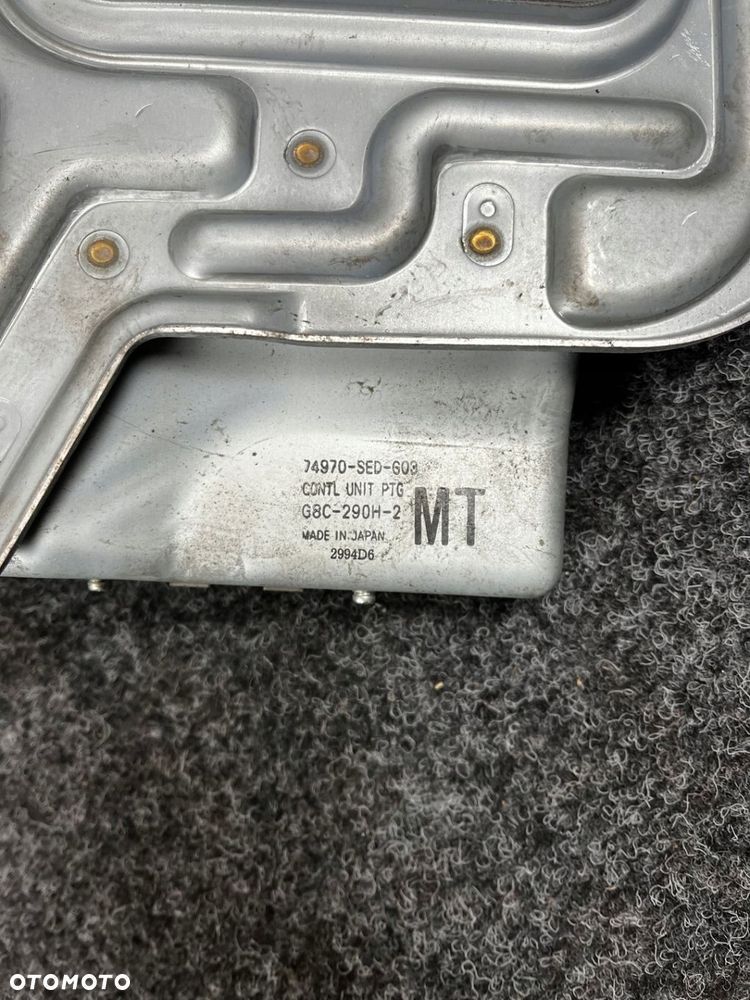 honda accord mechanizm podnoszenia klapy moduł klapy bagażnika 74970SEDG03 - 2