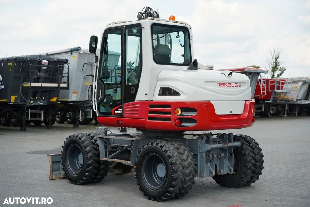 Takeuchi TB 295 W / EXCAVATOR PE ROȚI / 2016 / CONTRACT DE SERVICE POST-SERVICE - 3