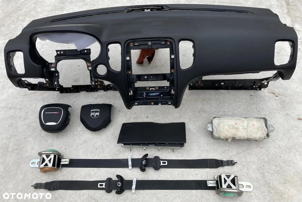 DODGE DURANGO LIFT FL LIFTING DESKA KONSOLA KOKPIT PULPIT PÓŁKA PARAPET AIR BAG PODUSZKI POWIETRZNE KIEROWCY PASAŻERA KOLAN AIR BAG PODUSZKA POWIETRZNA KOLANOWA AIRBAG PASY PAS KURTYNY AIRBAG FOTELA W FOTEL - 1