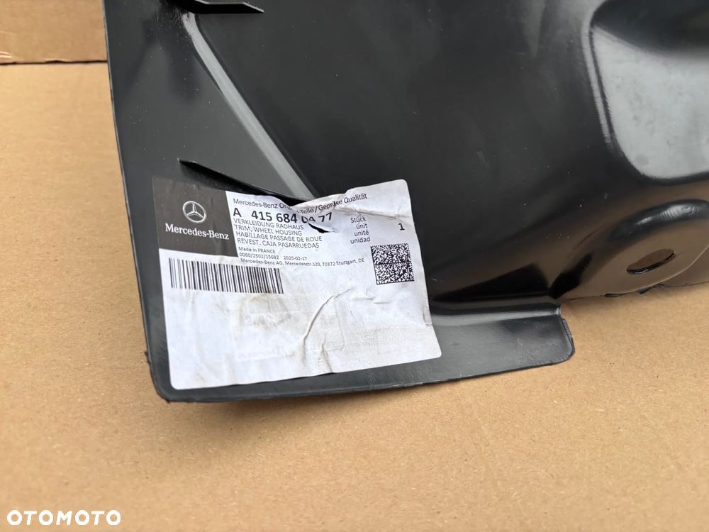 Oryginalne Nadkole Przednie Lewe Nowe Oryginalne Mercedes Citan A4156840477 Tylna Część W415 A415 415 - 2