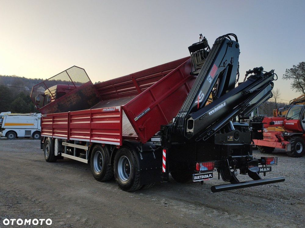 MAN Man 26.440 6x4 HDS HIAB 166 B-3 DUO Wywrotka Meiller 2-stronna - 13