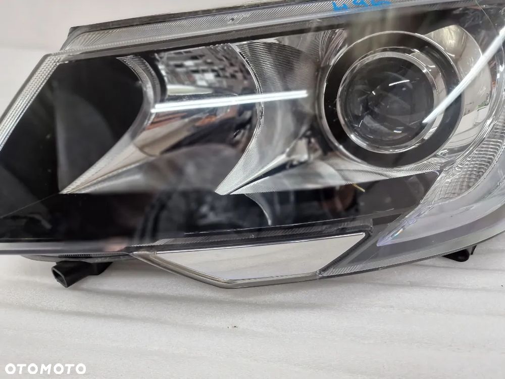 SKODA SUPERB II LIFT 13- SOCZEWKA LEWA LAMPA PRZEDNIA PRZÓD , NR 3T1941015F , NR AUKCJI LL496 - 4