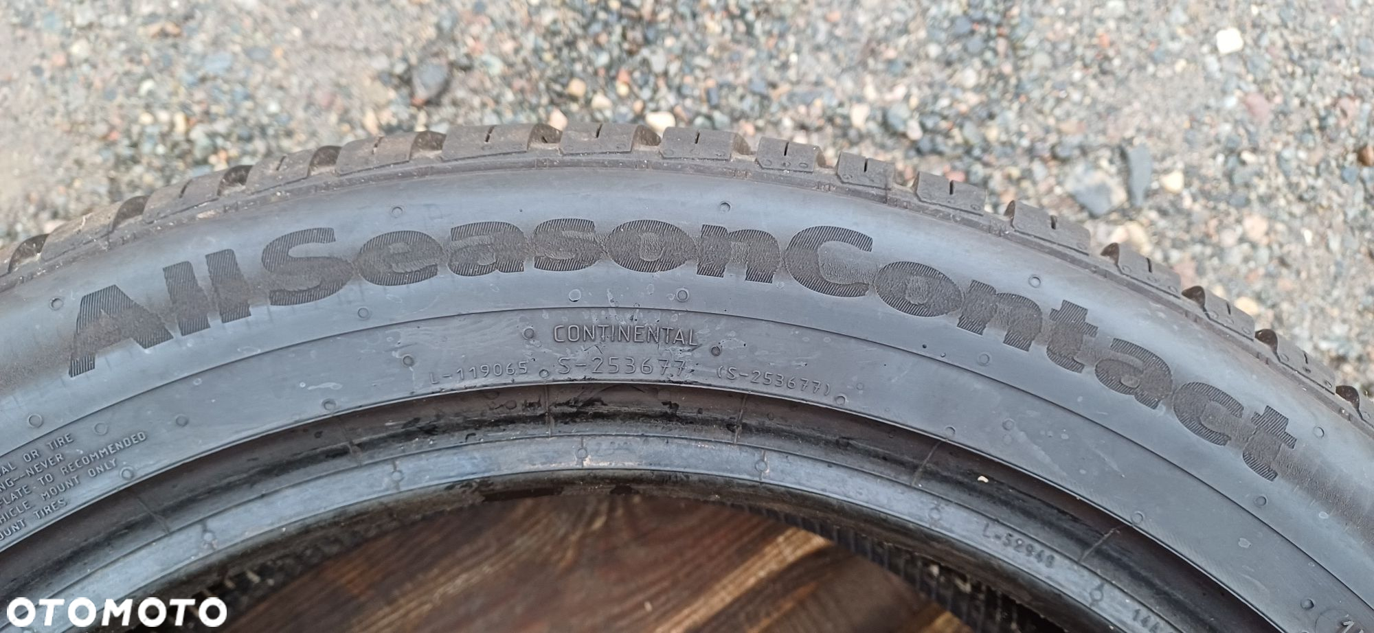 CONTINENTAL 215/50R18 92V , pojedyńcza opona wielosezonowa. - 4
