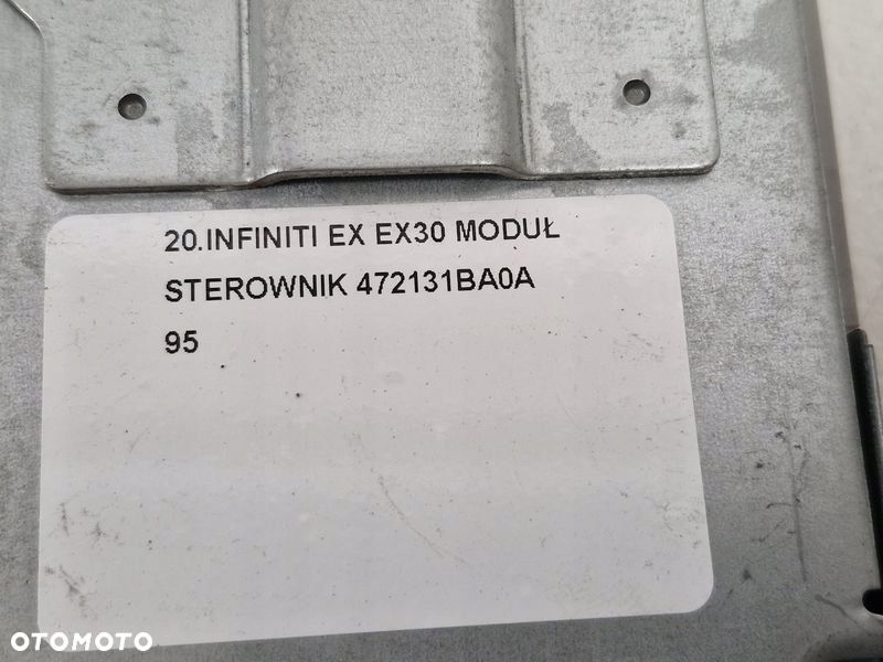 INFINITI EX EX30 MODUŁ STEROWNIK 472131BA0A - 8