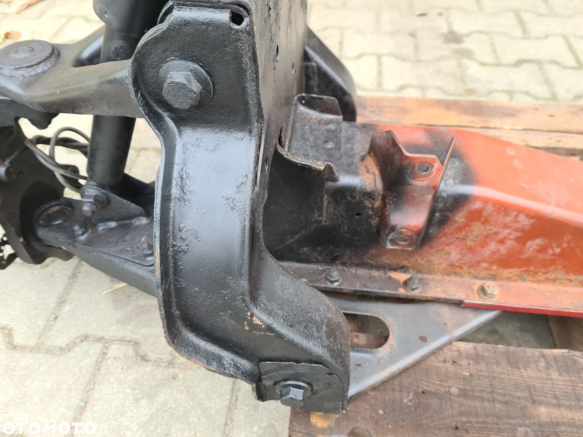 IVECO DAILY 3 99-06 sanki zawieszenie przód resor poprzeczny zwrotnice piasty amortyzatory wahacze - 5