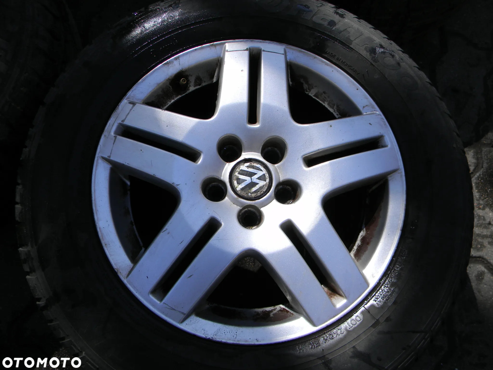 felgi komplet alu 15" VW GOLF IV NEW BEETLE BORA AUDI A3 SEAT IBIZA LEON TOLEDO 5x100 - 3