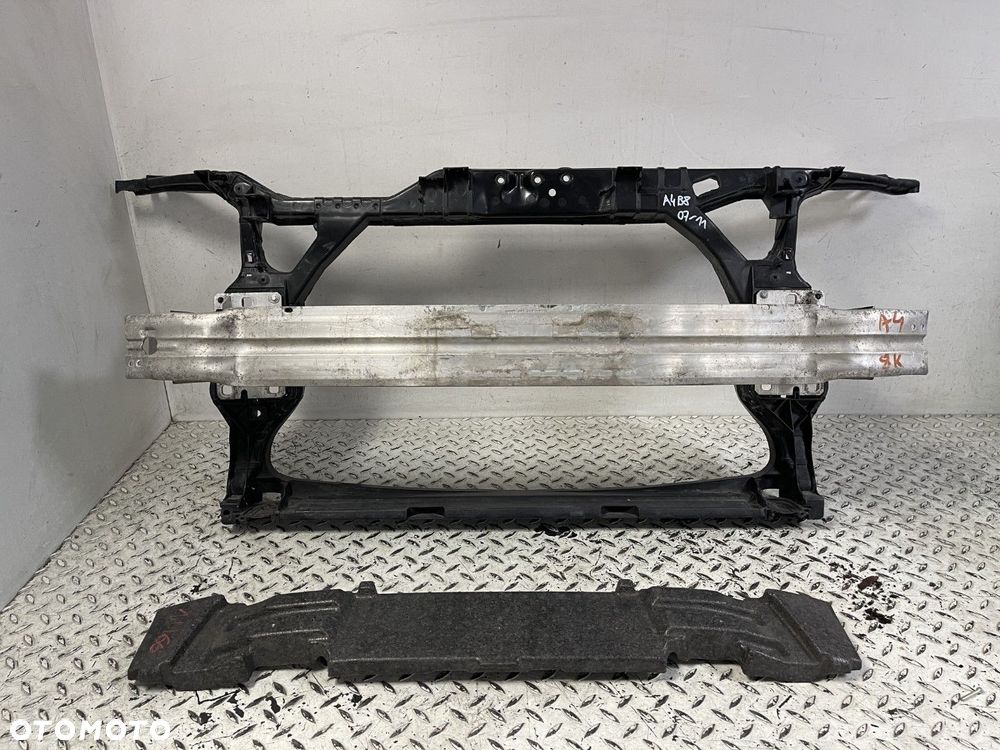 PRZEDNIA BELKA WZMOCNIENIE ZDERZAKA PAS ABSORBER PRZÓD AUDI A4 B8 07-11 8K 8K0807113B - 9