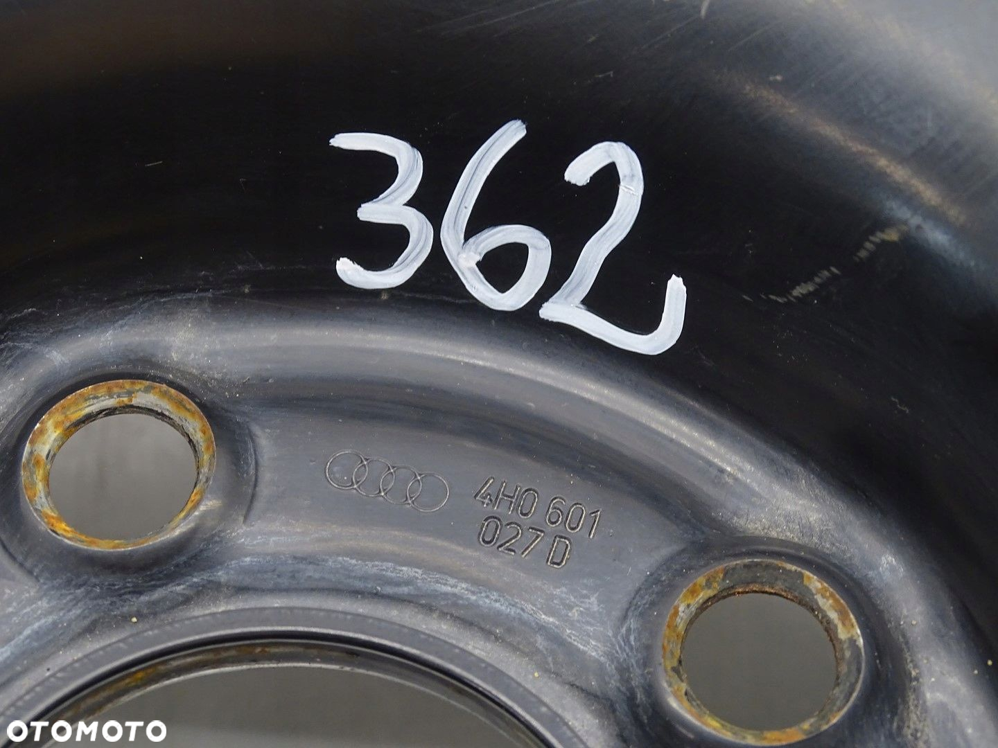 KOŁO DOJAZDOWE ZAPASOWE R20 AUDI A8 S8 D4 5X112 5J ET22 4H0601027D - 8