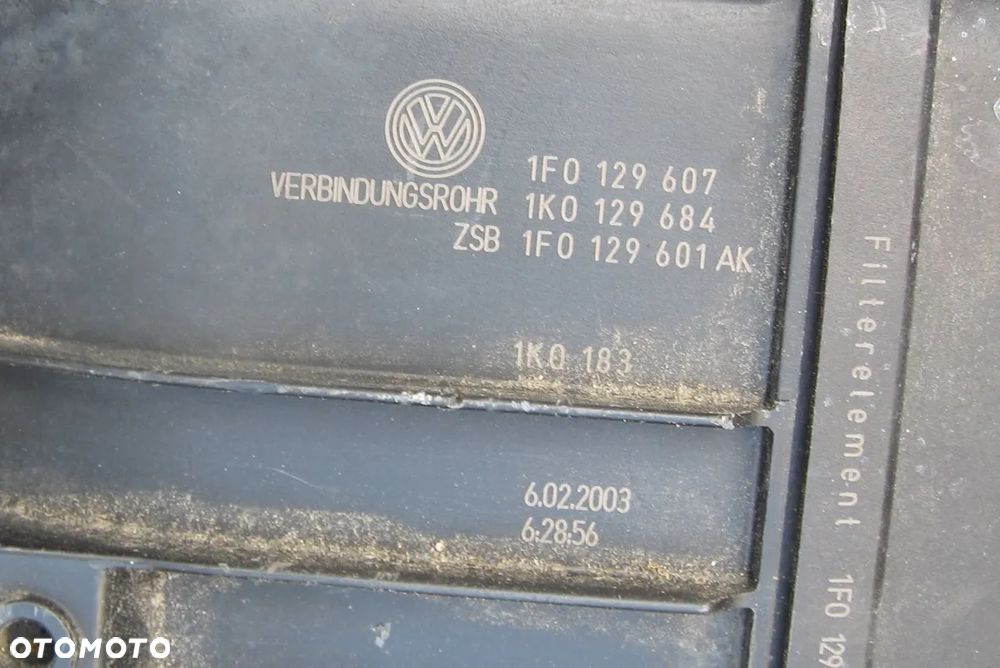 obudowa filtra powietrza AUDI A3 8P 2.0 FSI 1F0129601AK - 5
