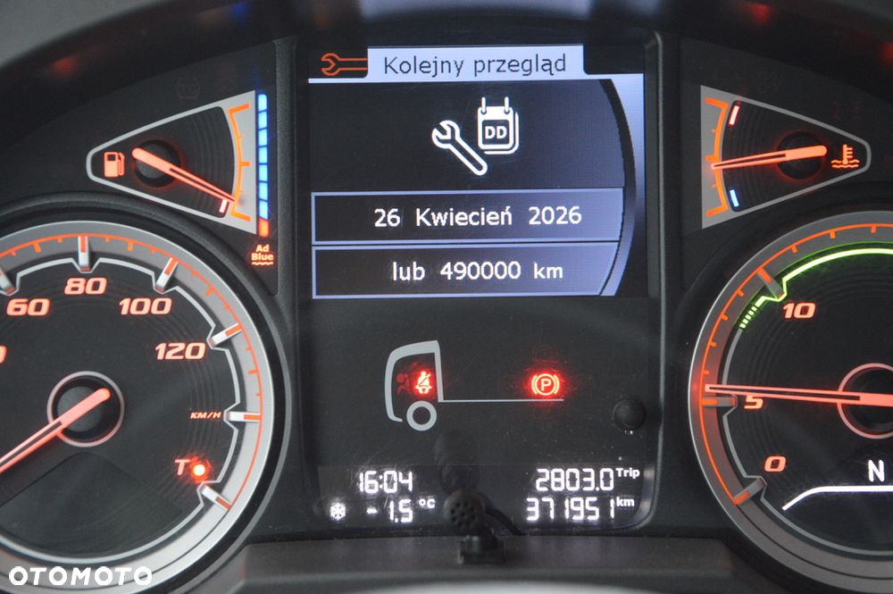 DAF XF 480 ZF INTARDER / KLIMA POSTOJOWA / FULL LED / TRĄBY / KONTRAKT SERWISOWY - 36