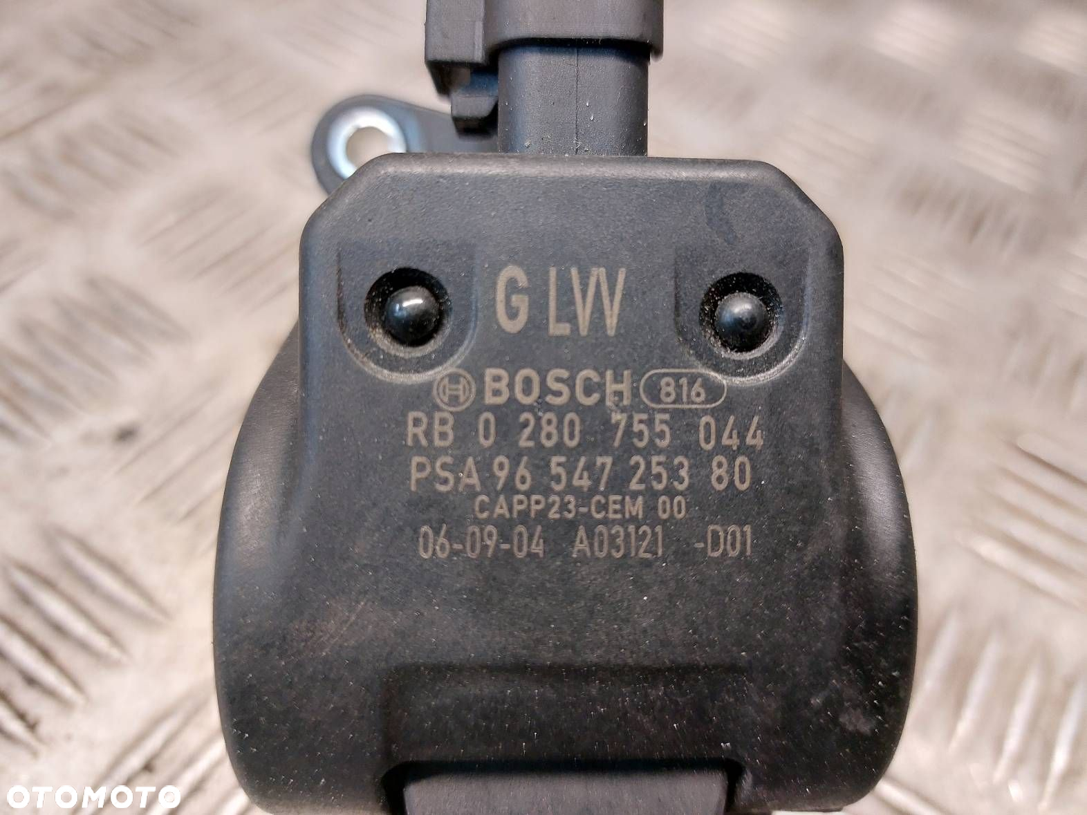 PEDAŁ GAZU POTENCJOMETR CITROEN C4 PICASSO I 1.6 HDI 9654725380 - 2