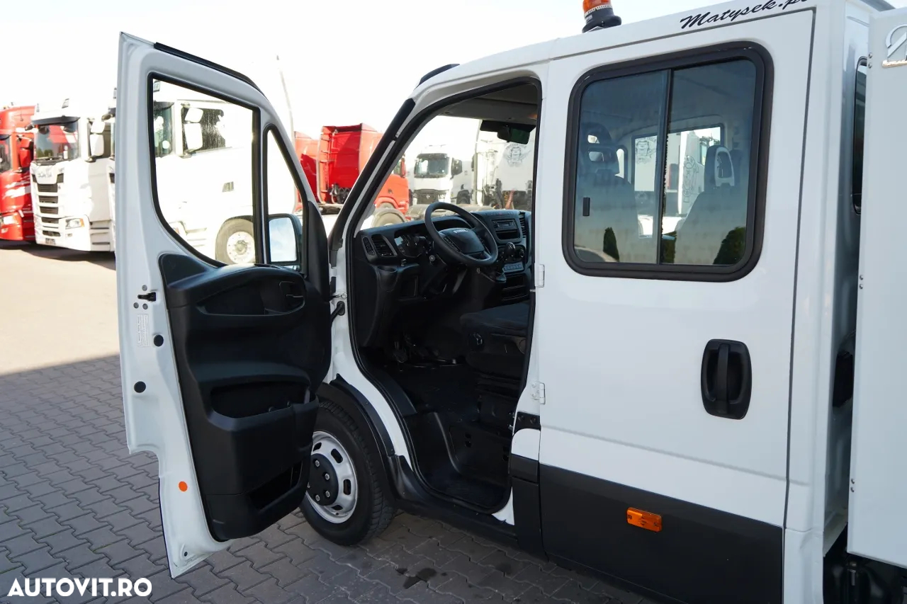 Iveco DAILY 35-140 / CAMION CU OPȚIUNI / BASCULATOR / DUBLU / TRUSA DE SCULE / IMPORTAT / CONTRACT POST-SERVICE - 25