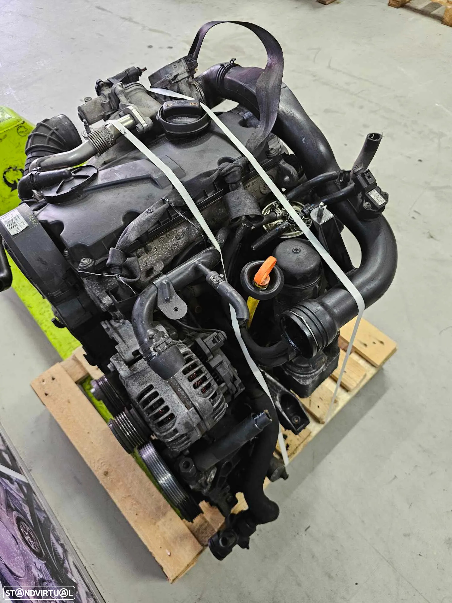 Motor Audi A4 2.0 TDI 2007 de 140cv, ref BPW - 3
