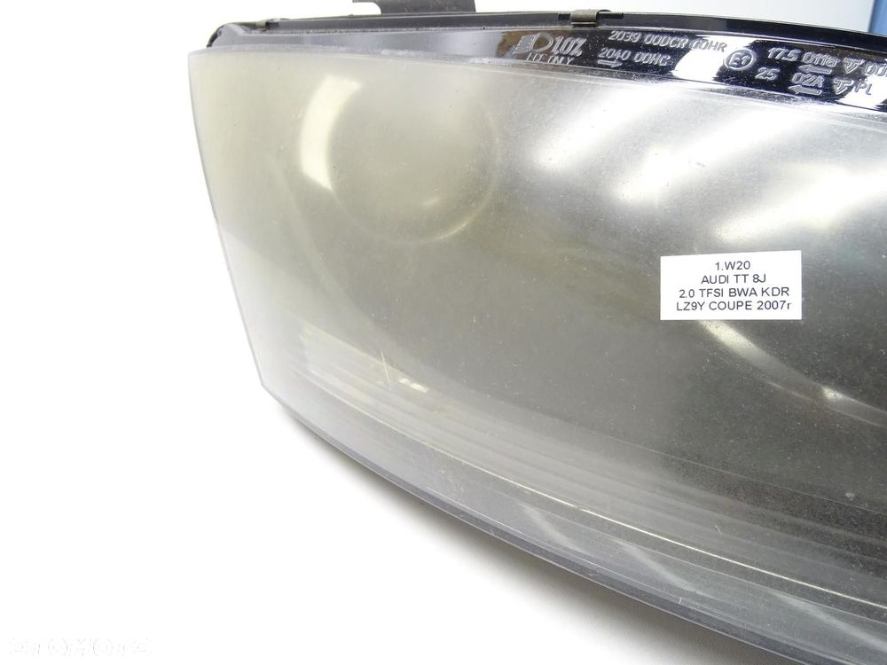 LAMPA REFLEKTOR PRAWA PRAWY PRZEDNIA XENON 8J0941004N AUDI TT 8J - 5