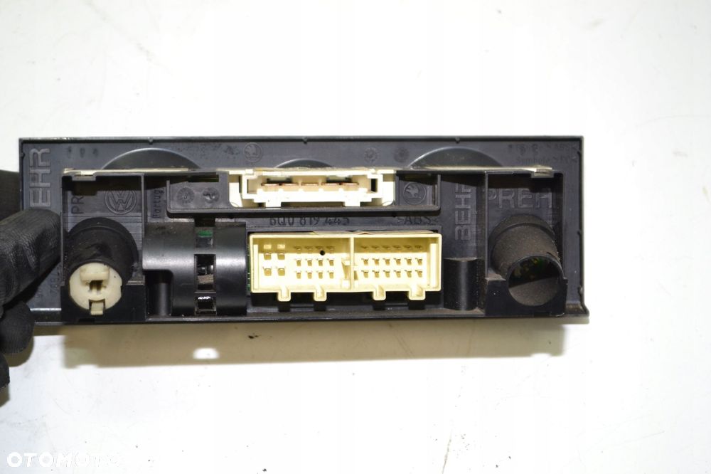 SKODA FABIA I PANEL PRZEŁĄCZNIK NAWIEWU KLIMATYZACJI 6Y0820045A - 6