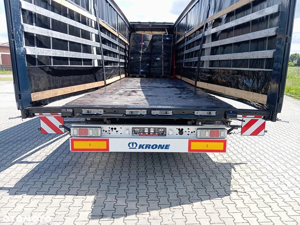 Krone GABARYT ! pod plandeką POSZERZANA ,XL code, dach podnoszony , - 34