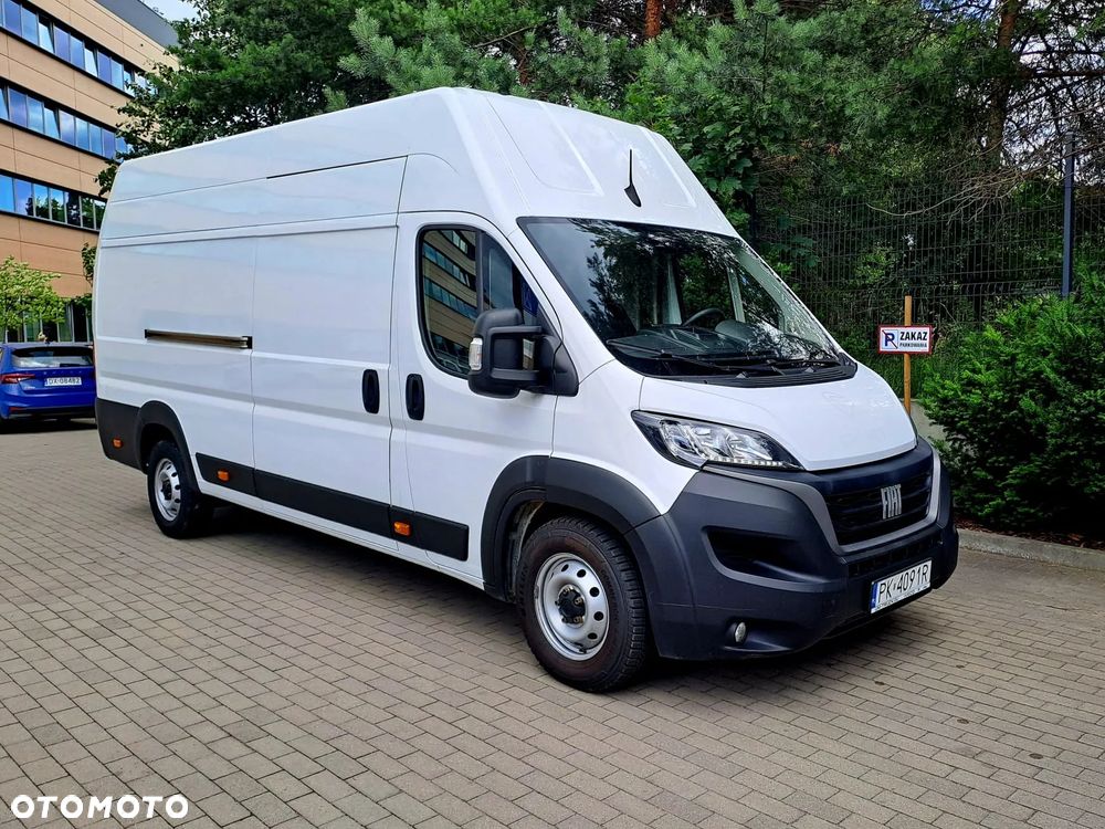 Fiat Ducato | 180KM | L4H3  MAXI | Wzmocniony | Długi Wysoki | Kamera | Niski przebieg - 1