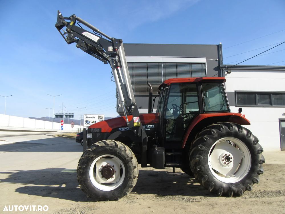 New Holland M100 cu incarcator frontal - 13