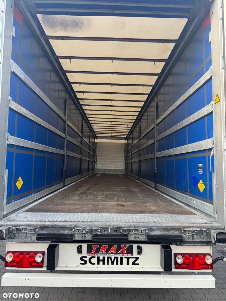 Schmitz Cargobull NACZEPA FIRANKA STANDARD, XL,  OŚ PODNOSZONA, KOSZ PALETOWY, IDEALNY STAN 2017 ROK - 18