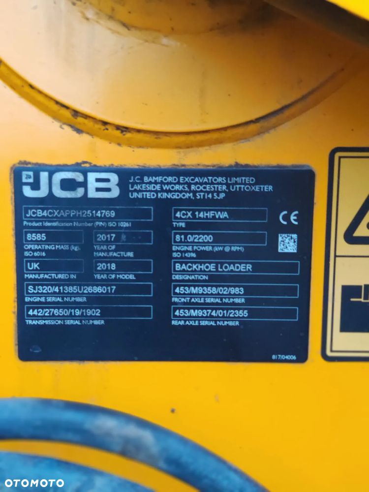 JCB 4CX - 12