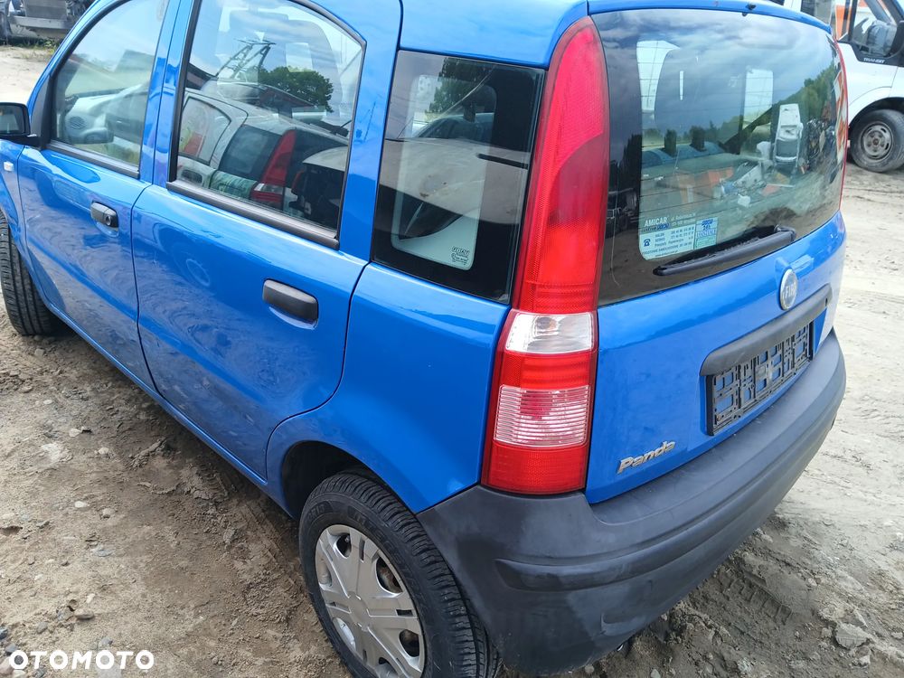 fiat panda II 734/A maska pokrywa silnika klapa bagażnika zderzak lampa reflektor pas przedni stop - 4