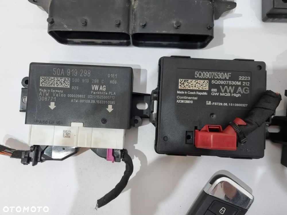 VW PASSAT B8 ZESTAW STARTOWY 2.0 TDI 3G0920751A 04L907309M 5Q0937086AK - 7