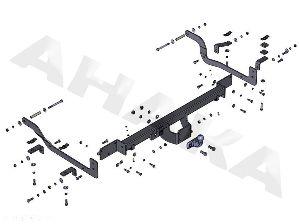 Hak Holowniczy Odkręcany Do Fiat Ducato L4, L5 Furgon, Bus 2011-2014 - 3