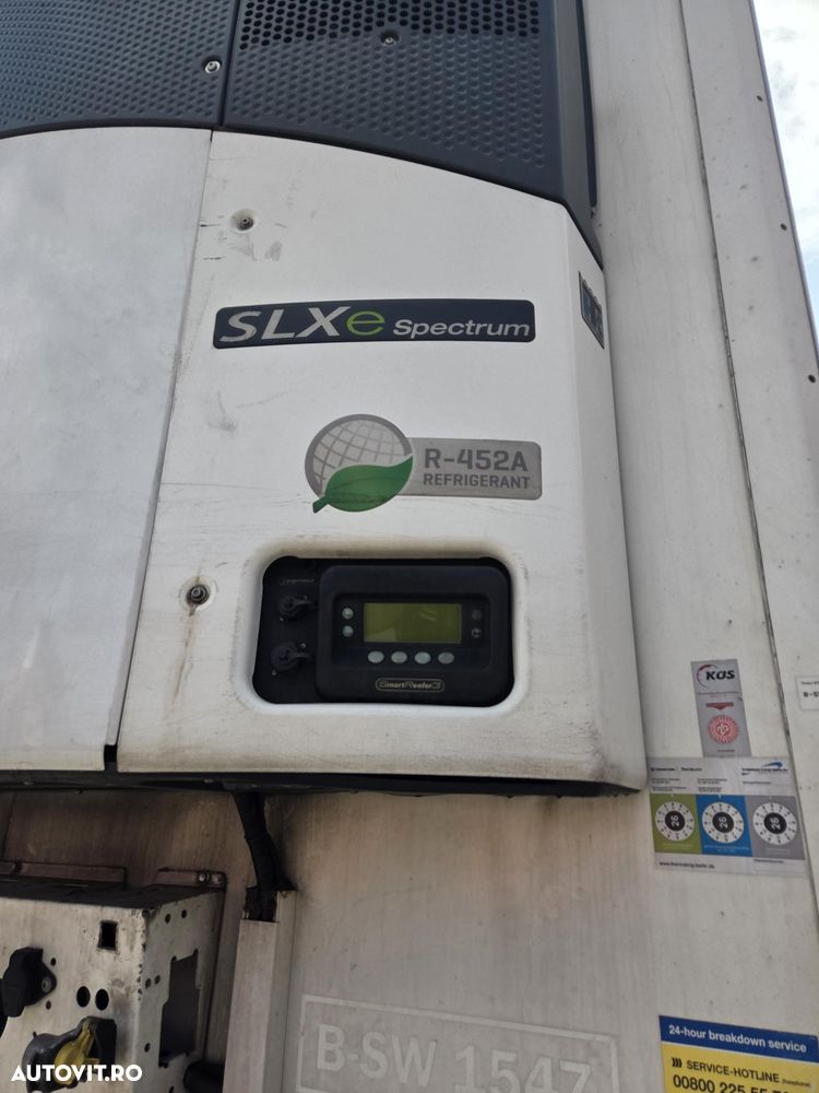Krone model SD/R, THERMO KING SLXe, 2017, 758.847km, anv BUNE 80%, axa liftabila, axe JOST, TUV, rulata in GERMANIA, posibilitate leasing, STARE BUNA-PROMOTIE 15.900 EUR+Tva - 6