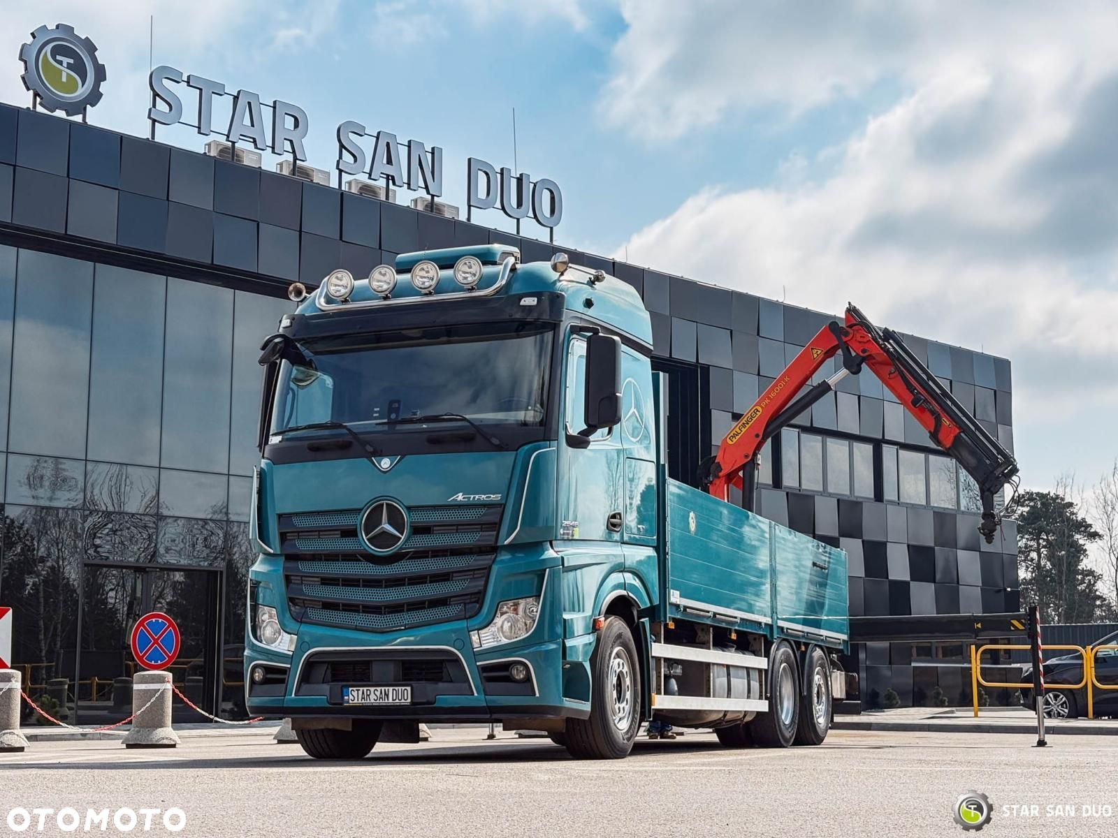 Mercedes-Benz ACTROS 2545 6x2 Palfinger PK 16001 HDS Żuraw - 10