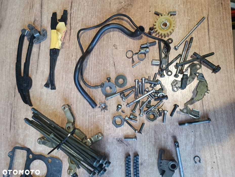 Części Yamaha Virago 125 szpilki korek zębatki zębatka ślizg ślizgi - 7