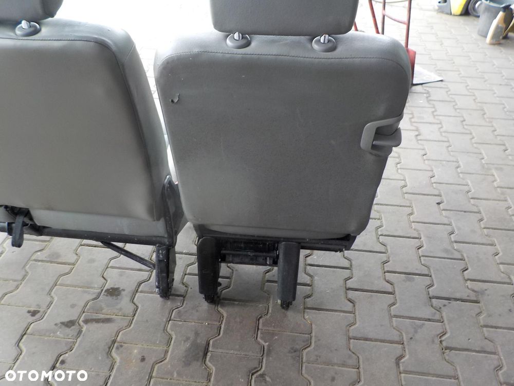 VW T5 T6 FOTEL FOTELE SIEDZENIA RZĄD ŚRODKOWY TYŁ INKA - 6