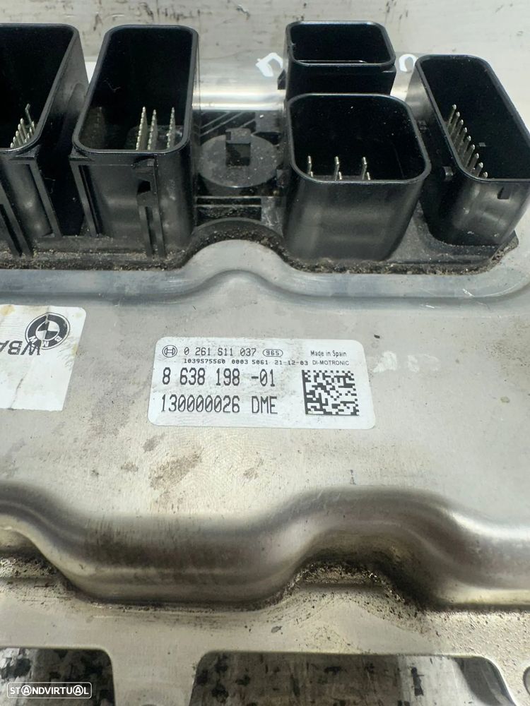 .Centralina ECU Motor Bosch BMW N13B16 8638198 0261S11037 - 8