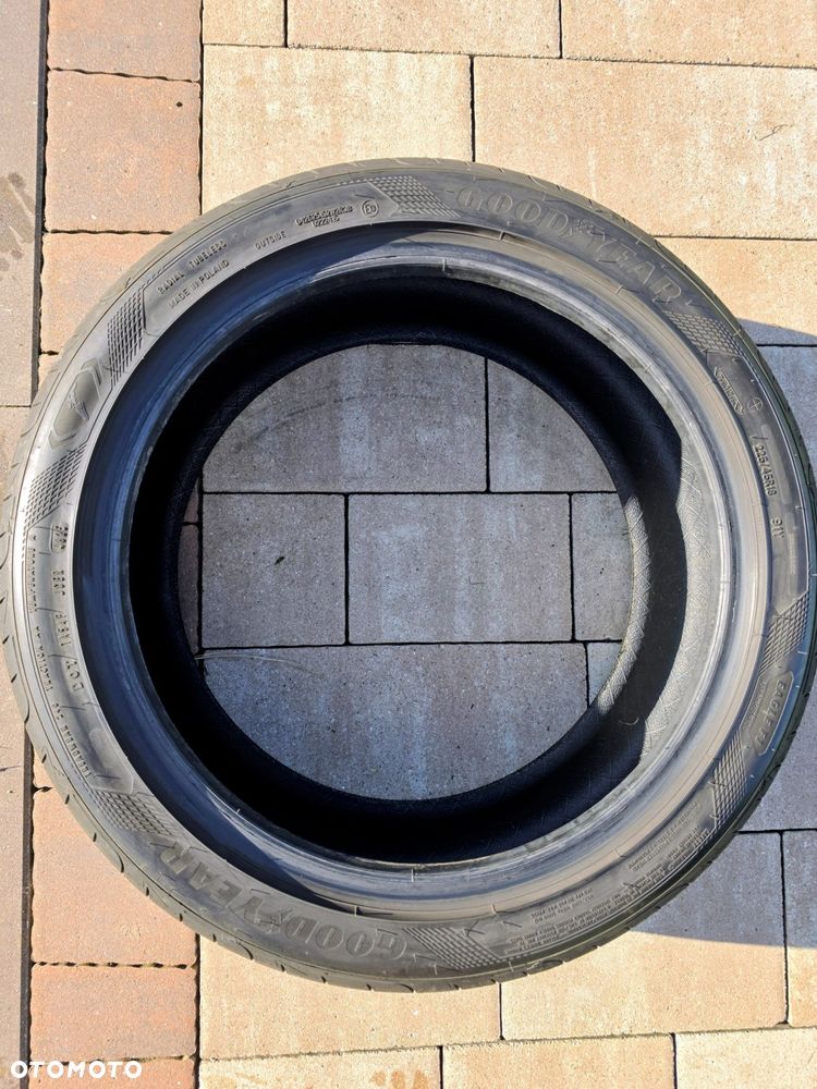 225/45R18 /18 91Y  opona letnia Goodyear Eagle JAK NOWA 2025R WYSYŁKA MONTAŻ - 3
