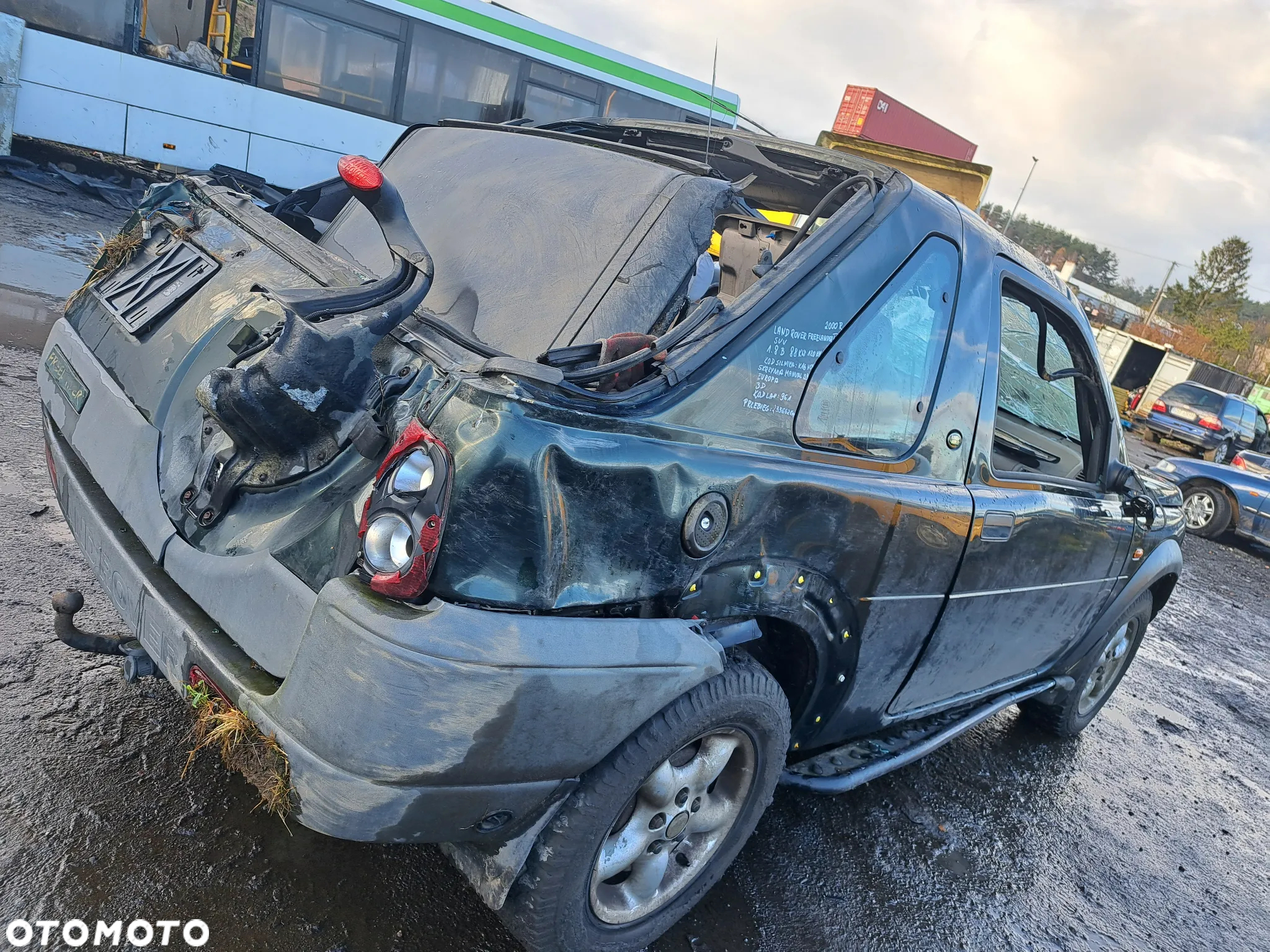DAWCA CZĘŚCI LAND ROVER FREELANDER I 1.8 benzyna K16H0U SUV EUROPA 961 - 3