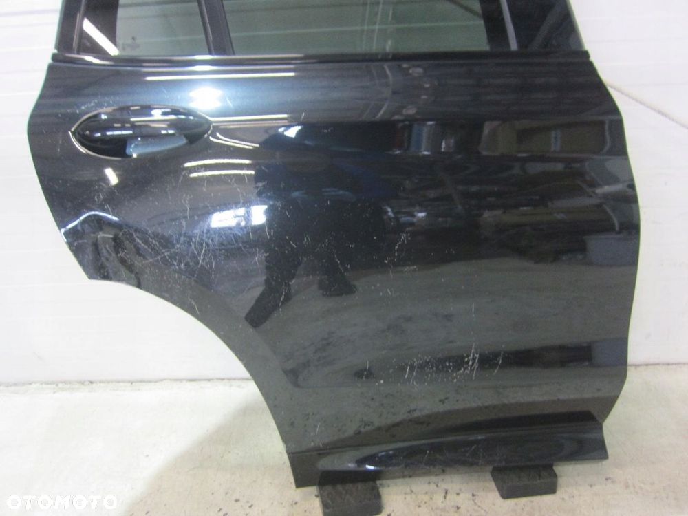 BMW X3 G01 DRZWI CZARNE PRAWE TYLNE PRAWY TYŁ MPAKIET 475 BLACK SAPPHIRE - 2
