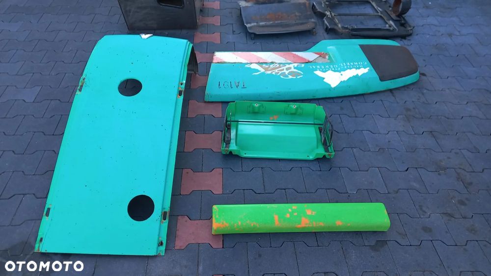 pokrywa silnika GÓRA renault ergos maska zbiornik paliwa - 2