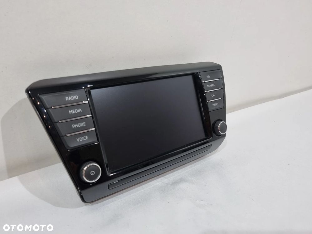 SKODA SUPERB III RADIO NAWIGACJA WYŚWIETLACZ 3V0919606 - 2