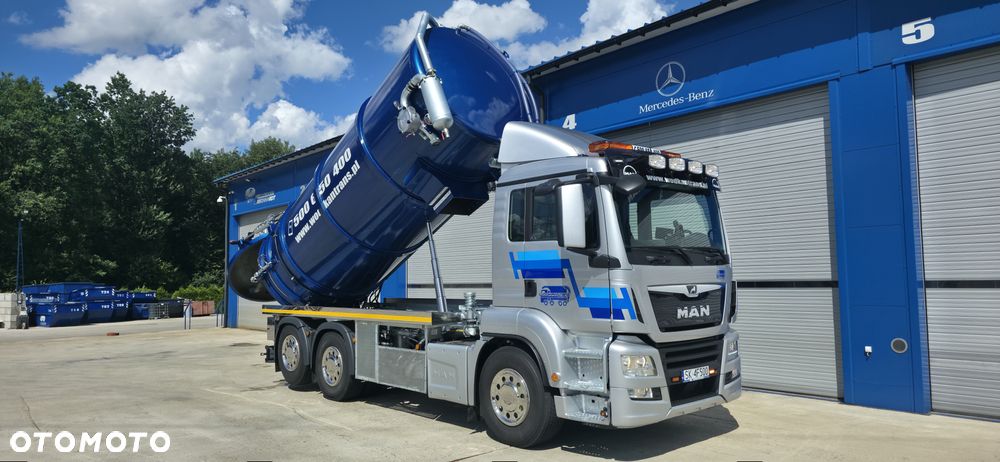 MAN TGS 26.460 asenizacyjny wuko cysterna zabudowa 2025r 18+2m3 - 1