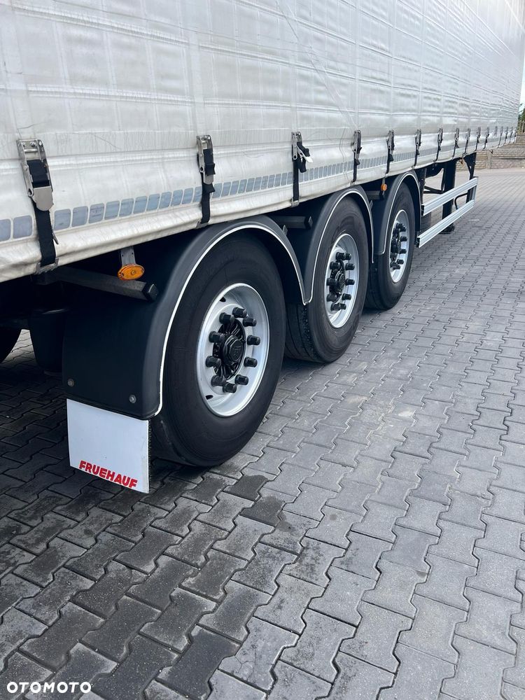 Fruehauf 2016 firanka plandeka mocna podłoga deska szyna bogato wyposażona wron-pol - 23