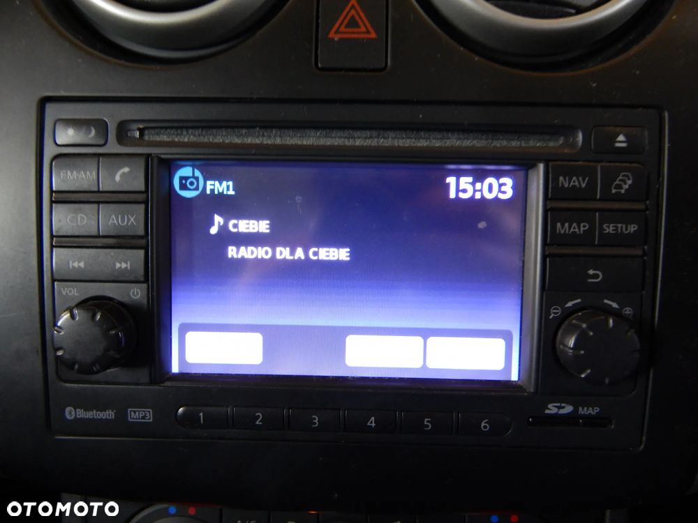 Radio nawigacja 2din kamera Nissan QASHQAI J10 06-13 LIFT  Łuków części - 8