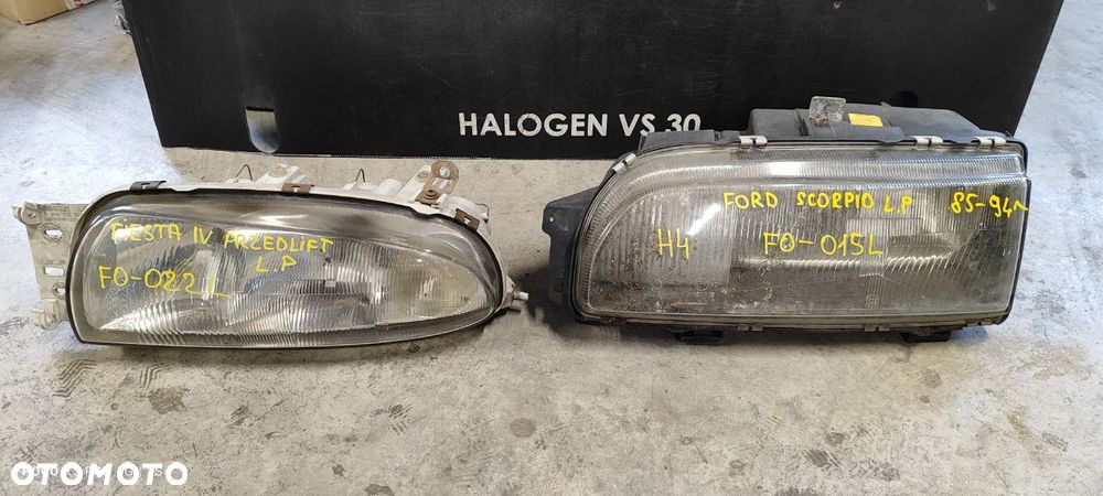 REFLEKTORY LEWE PRAWE FORD HALOGENY MIGACZE - 32