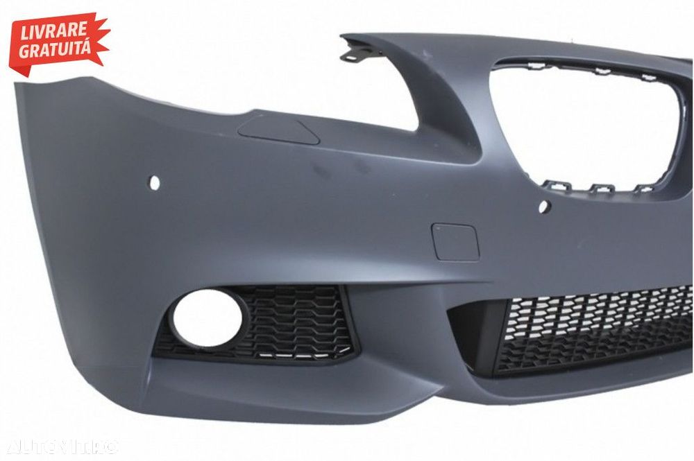 Bara Fata BMW Seria 5 F10 (2011-2014) cu Prelungire bara fata M-Perfor - 4