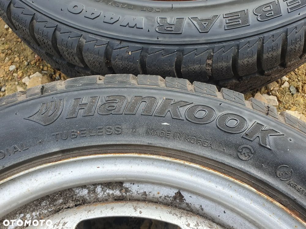 SMART FORTWO 4X KOŁA FELGI 15" 3x112 OPONY ZIMOWE HANKOOK KOMPLET KÓŁ 175/55 145/65 - 6