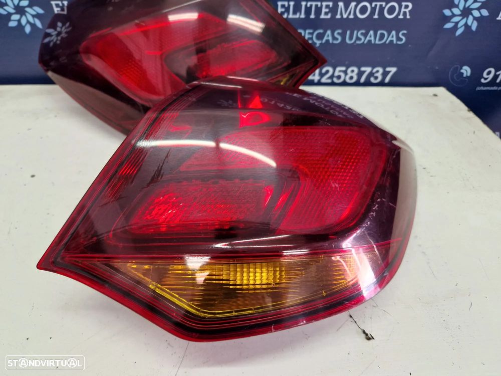 Farolins usados OPEL ASTRA J 5 PORTAS CARRO farolim - 4