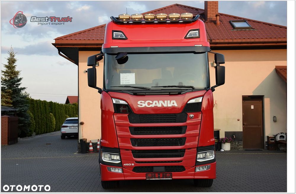 Scania S450 / FULL LED / KLIMA POST. / RETARDER / ZBIORNIKI  1400 L /  VIRTUAL COCPIT - 7
